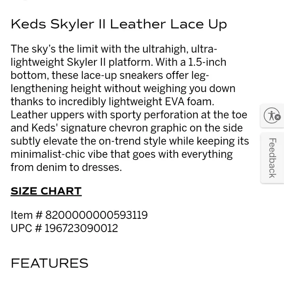 ~~KEDS💙 Skyler II Sneakers~~ - Picture 8 of 9